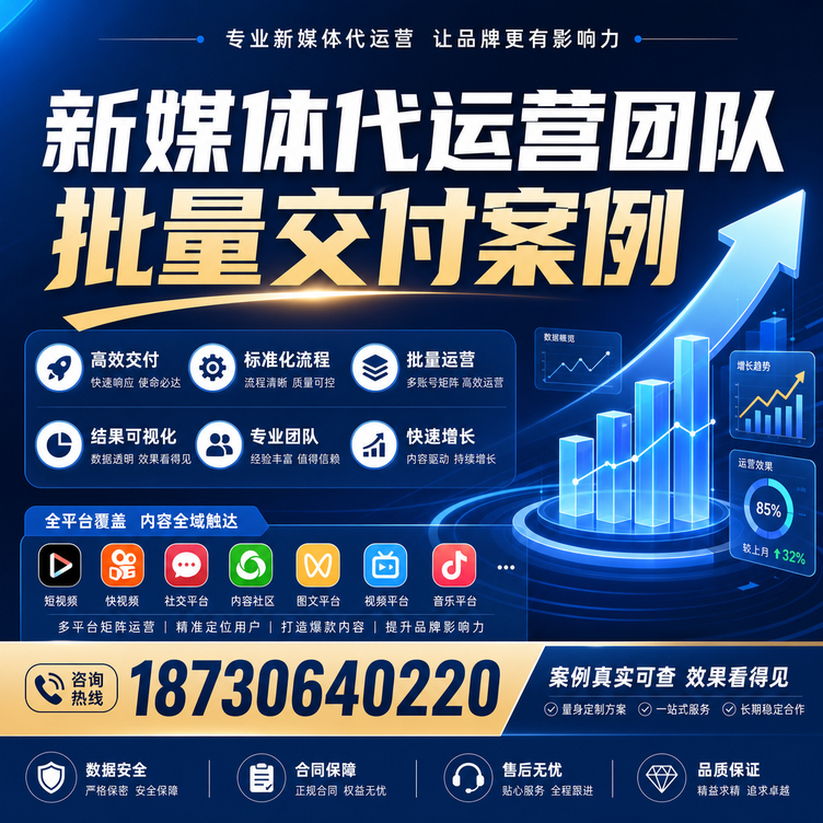三沙代运营公司多客户账号批量高效交付案例